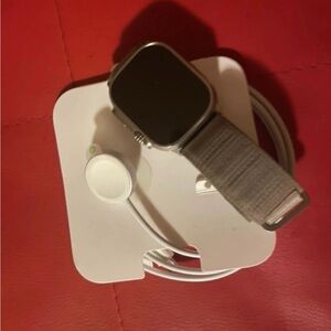 Brand new Apple Watch ultra 2 
Retail prices $1099 +tax 
selling it $900 cash